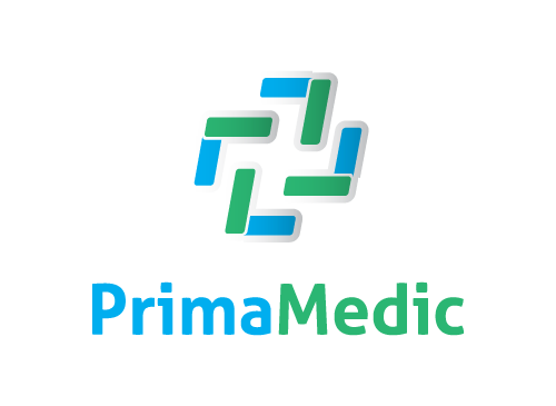 Logo, Medical, Medizin, Krankenhaus, Kreuz, Netzwerk, Software, Gesundheitswesen
