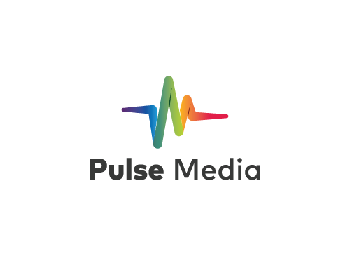 , Welle, Marketing, Puls, Medien, Bunt, Malen, Beratung Logo