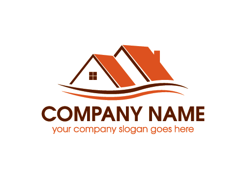 Logo, Haus, Heim, Immobilien, Makler