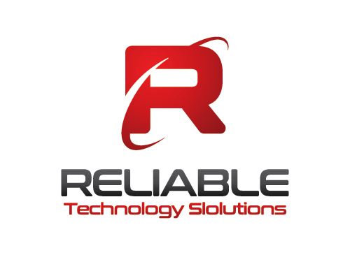 Buchstaben R Logo, Technologie Logo, Medien Logo