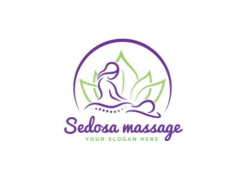 , Zeichen, Chiropraktiker, Physiotherapie, Manuelle Therapie, Sportrehabilitation, Wellness, Medizin, Kreis, Massage Logo