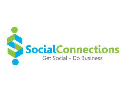 Soziale, Wirtschaft, Kommunikation, Management, Verbindungen, Logo