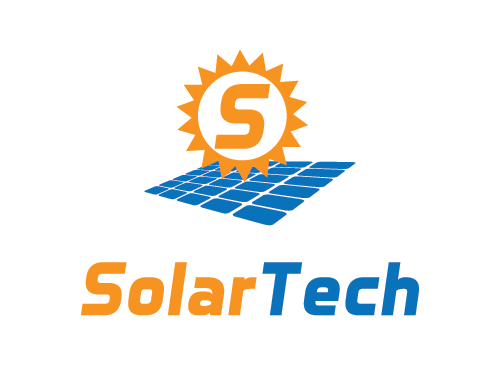 Engineering, Sonne, Strom, Energie, Solar, Panel, Logo