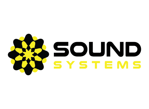 Sound-Systeme, Musik, dunkel, DJ Logo