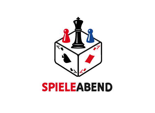 Spieleabend Logo, Figuren, Karten, Wrfel