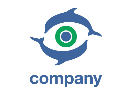 Delfin Auge Logo