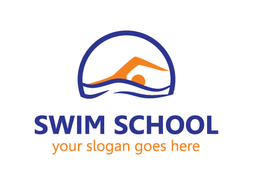 Schwimmen, Sport, Schwimmen, Tauchen Logo