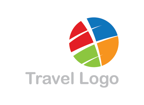 Logo, Reisen, Tourismus, Urlaub, planet, erde, welt, Transport, bunt, Paradies