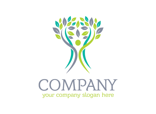 Wellness Logo, Massage Logo, Baum Logo