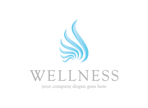 Logo Wellness, Wasser, Kosmetik