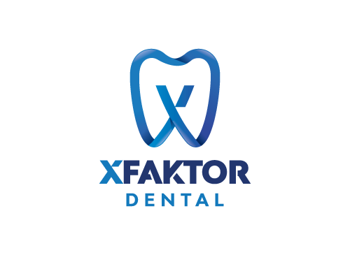 kozhne, Zhne, Zahnrzte, Zahnarztpraxis, Buchstabe X, Logo, Zahn
