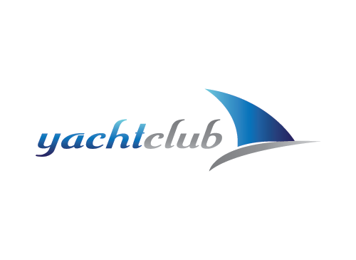 Logo Jacht, Schiff, Segeln