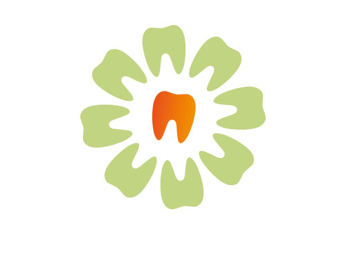 Zhne, Zahnrzte, Zahnarztpraxis, Zahnarzt, Zahn, Logo, Blume
