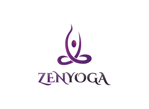 , Zeichnung, Signet, Symbol, Logo, Yoga, Mensch, Arztpraxis, Wellness, Physiotherapie, Meditation