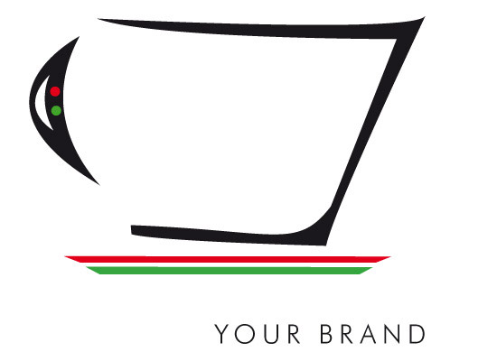 Caftasse fr italienischen Kaffee Logo