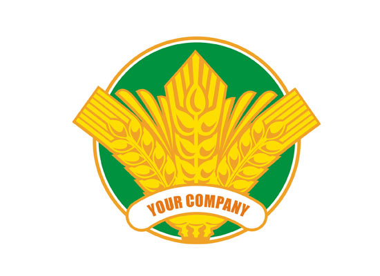Getreide - Logo für Bäckerei