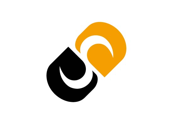 Logo Initial S abstrakt
