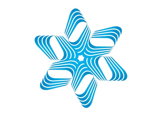 Logo blauer Stern