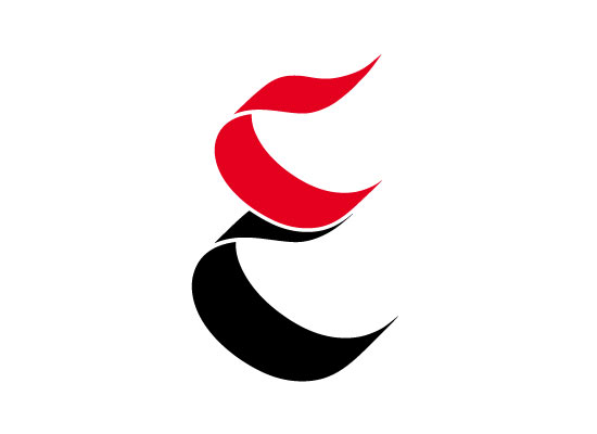 Logo Initial - E -