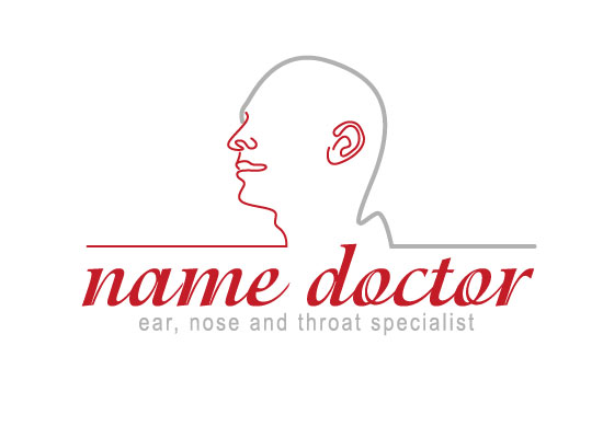 HNO-Arzt Ear Nose Throat Doctor Logo