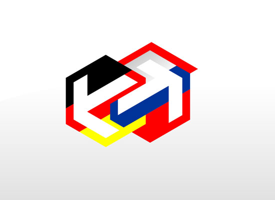 Bilateral Logo Deutsch German