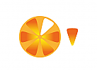 Zeichen, Zeichnung, Symbol, Orange, Frucht, Logo