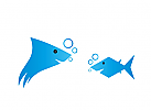 Zwei Fische, Fische, See, Logo