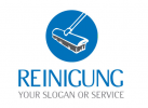 Besen im Kreis - Logo fr Reinigungsservice