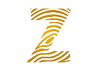 Zeichen, Zeichnung, Z, Zebra, Gold, Logo