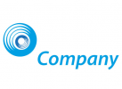 komedizin, Zweifarbig, Zeichen, Zeichnung, Vision, Halbkreise, Wellen, Technologie, Kreis, Logo