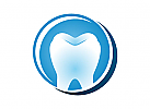 Zhne, Zahnrzte, Zahnarztpraxis, Logo Zahn im Spiegel