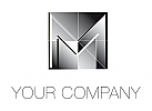 M Glas Schmuck Licht Logo