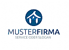 Logo fr Immobilien-Makler, Architekt