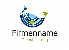 Logo mit Fisch