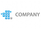 kologisch, Zeichen, Zeichnung, Symbol, Punkte, Rechtecke, Daten, Big Data, Logo