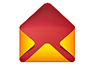 Logo fr Emailmarketing - 3D Briefumschlag