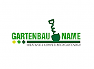 Gartenbau - Garten Logo