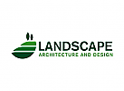 Landschaft Baum Hgel Logo