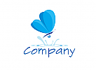 Der Blaue Schmetterling Logo
