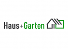 Zeichen, Signet, Logo, haus und Garten