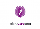 Zeichen, Signet, Logo, Arzt, Chiro, Wellness, Frau