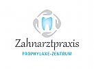 Zhne, Zahnrzte, Zahnarztpraxis, Logo Zahnarzt / Prophylaxe