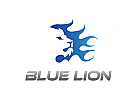 Blue Lion Logo