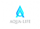 Logo, Wasser, Blau, Tropfen, Quelle