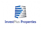 Logo, Aufbau, Investitionen, Immobilien, Kaufmann, Grundstcke, Geld, Bank, Finanz