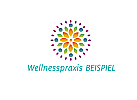 Logo fr den medizinischen Bereich, Wellness- und Kosmetik, Heilpraktiker