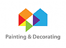 Logo, Malerei, Dekor, Anstreicher, Haus, Interieur, Kunst, Farbe, Immobilien, Makler