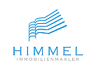 Logo, Wolkenkratzer, Himmel, Architektur, Makler, Immobilien, Finanzen, Management