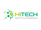 High-Tech, Technologie, Kommunikation, Internet, Software Logo