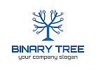Technologie, Baum, Naturwissenschaften, Mathematik, binr, binrer Code, Logo